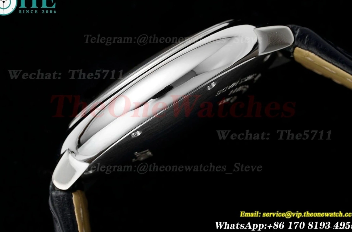 28mm SS Cartier Bleu De AF White Ballon LE Quartz Dia 1223